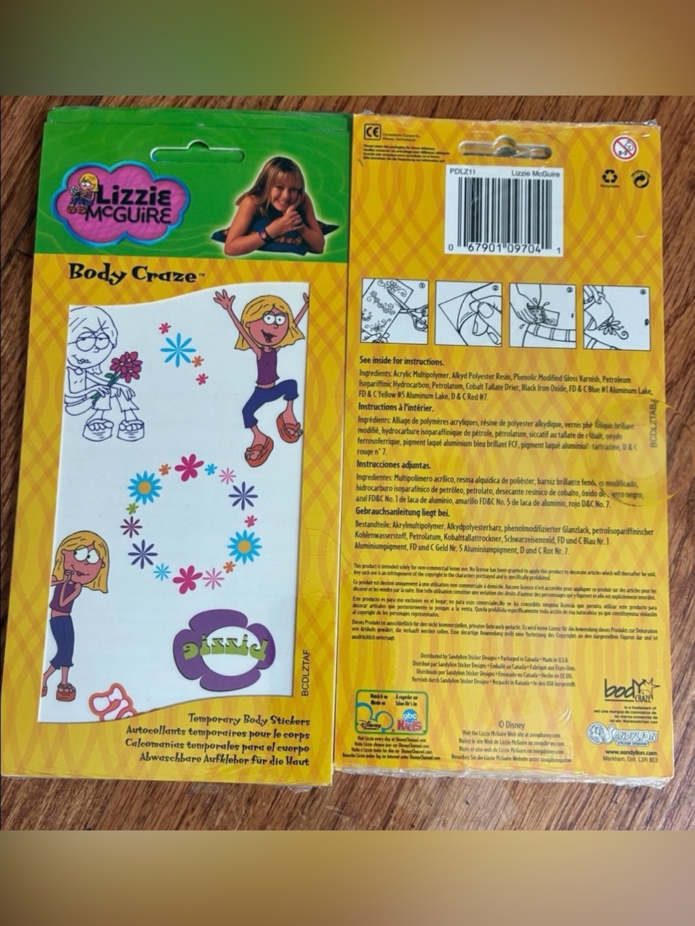 Nip - Lizzie mcguire body art